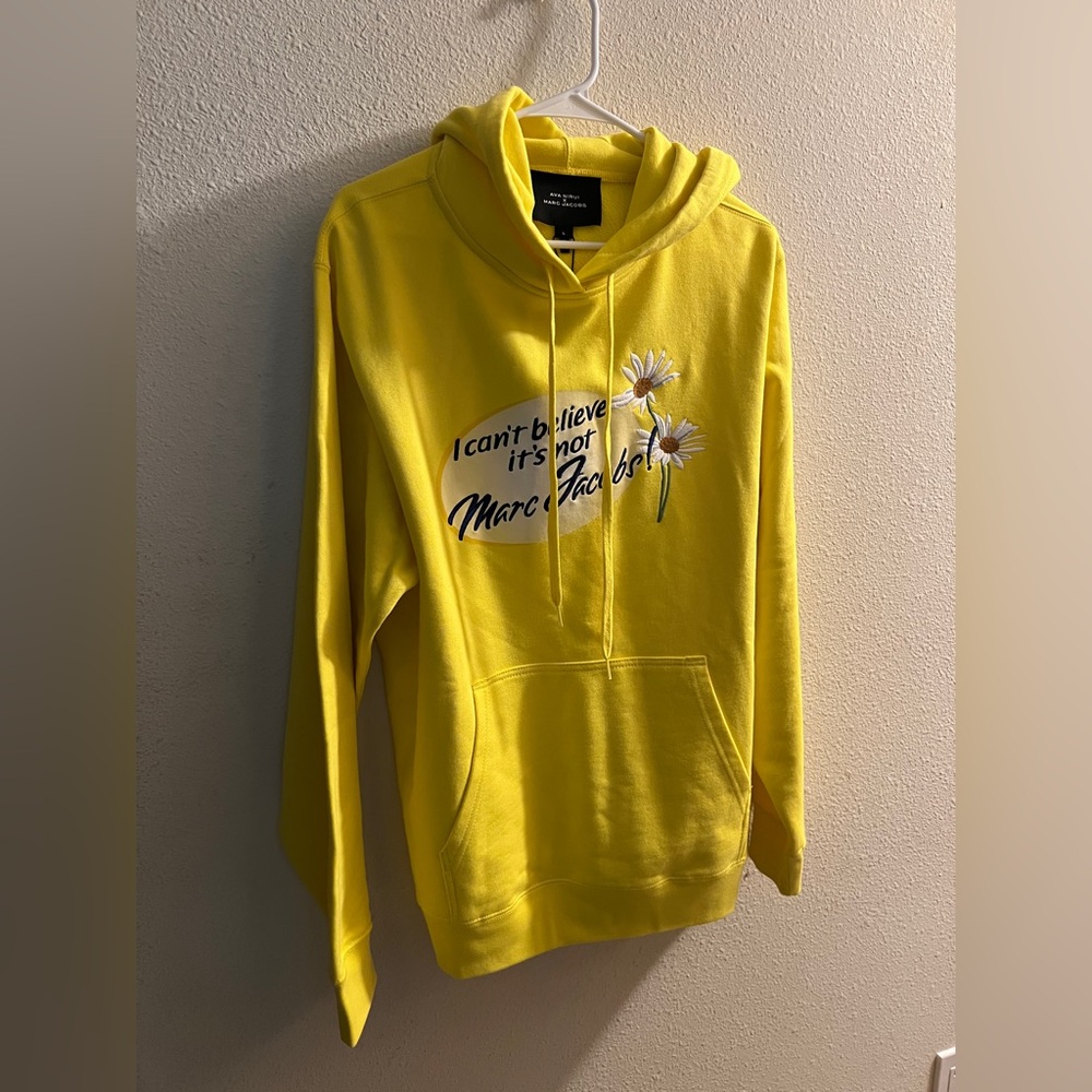 NWT Ava Nirui x Marc Jacobs Bright Yellow Hoodie - Picture 2 of 4